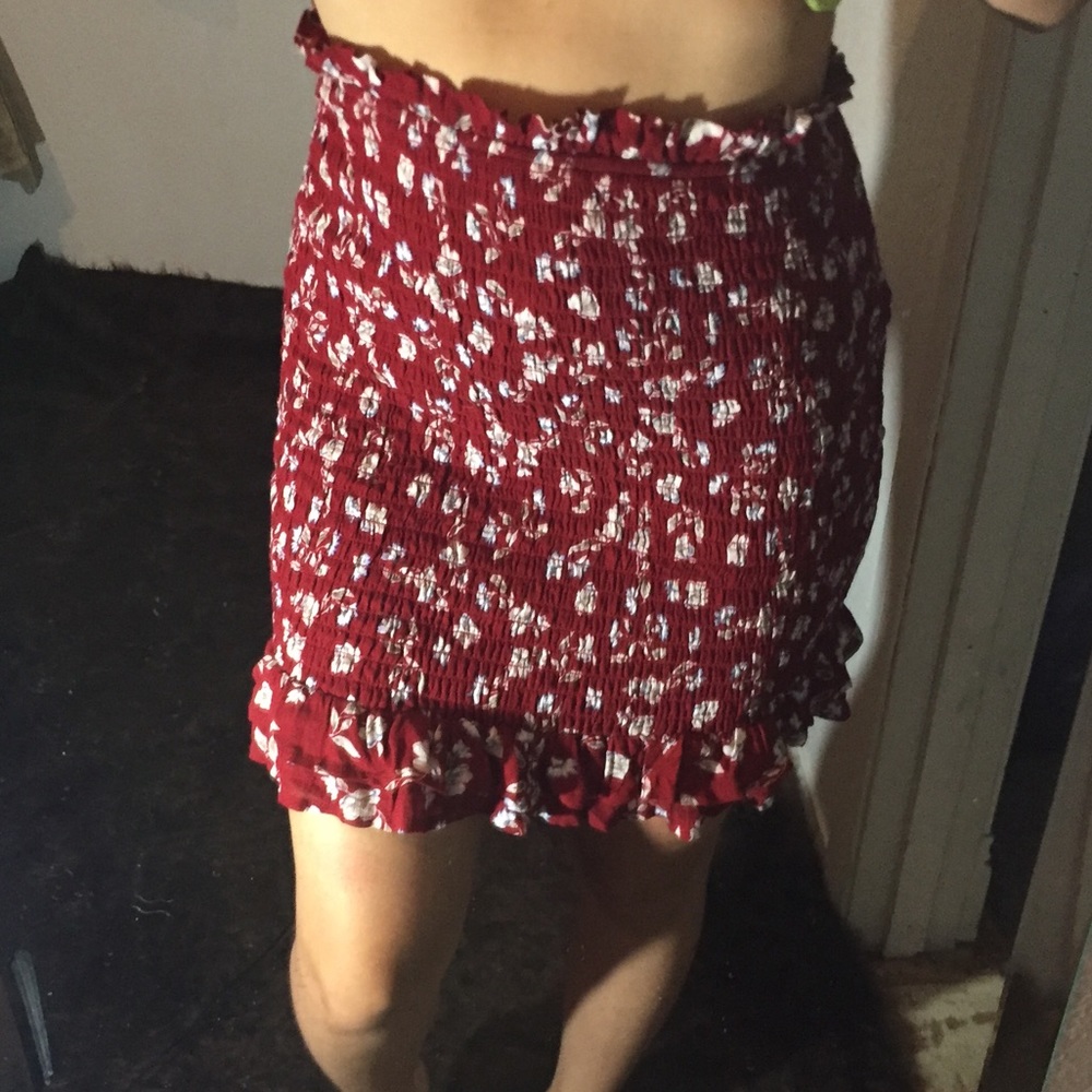Moon river skirt floral